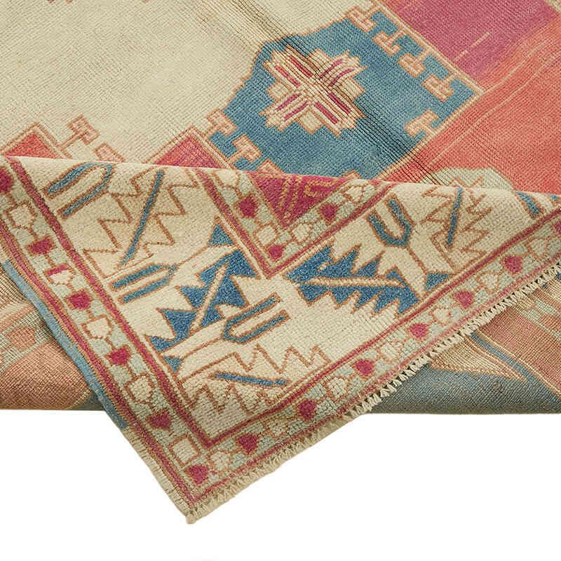 Vintage Turkish Hand-Knotted Rug - 5' 10" x 8' 11" (70" x 107") - K0078677