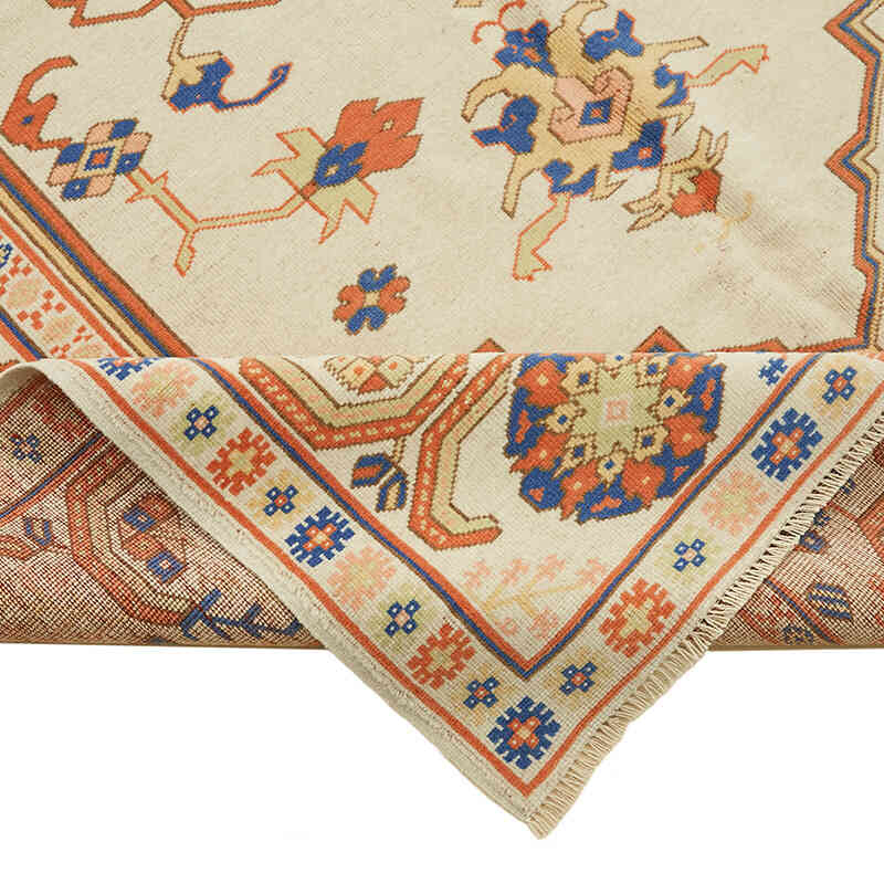 Vintage Turkish Hand-Knotted Rug - 6' 1" x 8' 4" (73" x 100") - K0078679