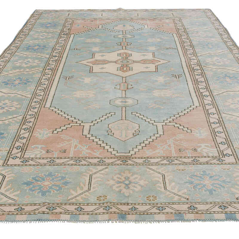 Vintage Turkish Hand-Knotted Rug - 5' 9" x 9' 1" (69" x 109") - K0078680
