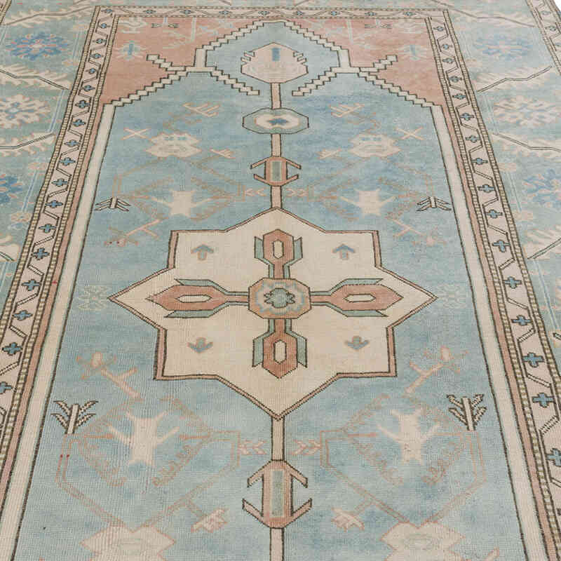 Vintage Turkish Hand-Knotted Rug - 5' 9" x 9' 1" (69" x 109") - K0078680
