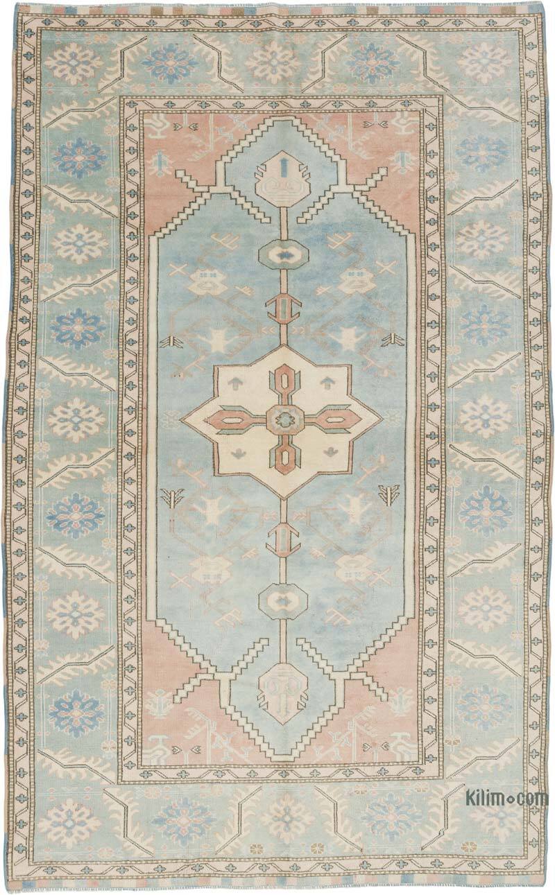 Vintage Turkish Hand-Knotted Rug - 5' 9" x 9' 1" (69" x 109") - K0078680