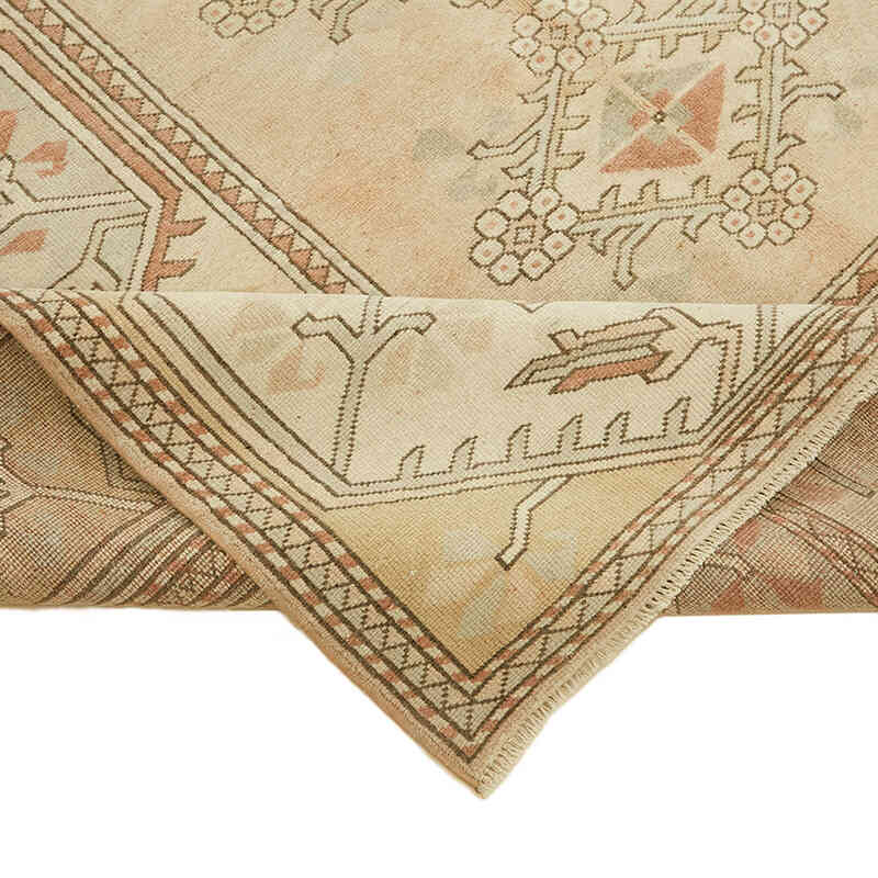 Vintage Turkish Hand-Knotted Rug - 6' 3" x 9' 6" (75" x 114") - K0078682