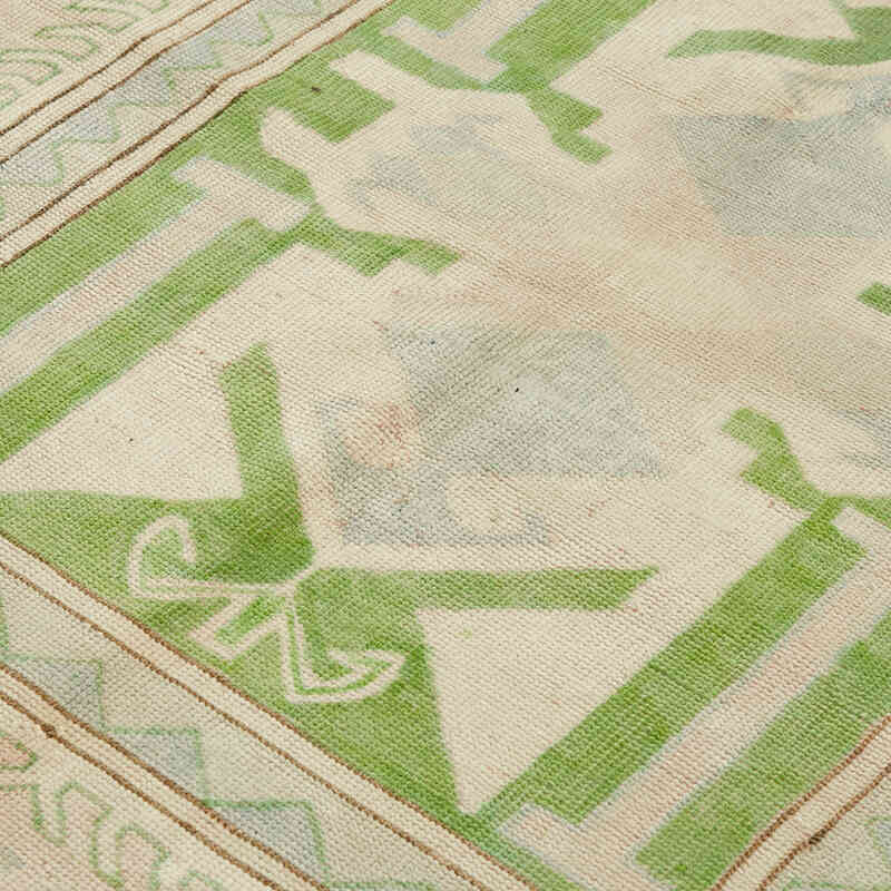 Alfombra Vintage Turca Anudada a Mano - 221 cm x 296 cm - K0078683