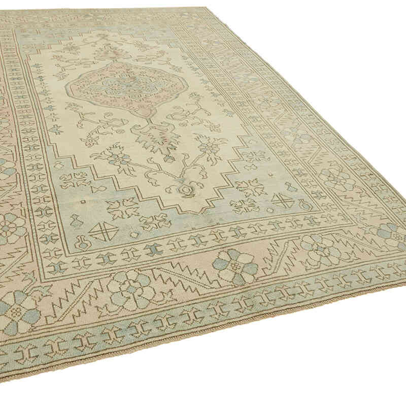 El Dokuma Vintage Halı - 200 cm x 291 cm - K0078687