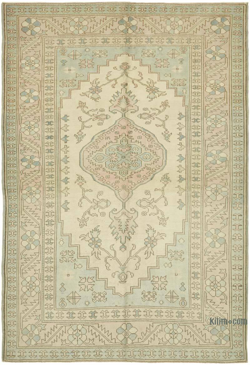 El Dokuma Vintage Halı - 200 cm x 291 cm - K0078687