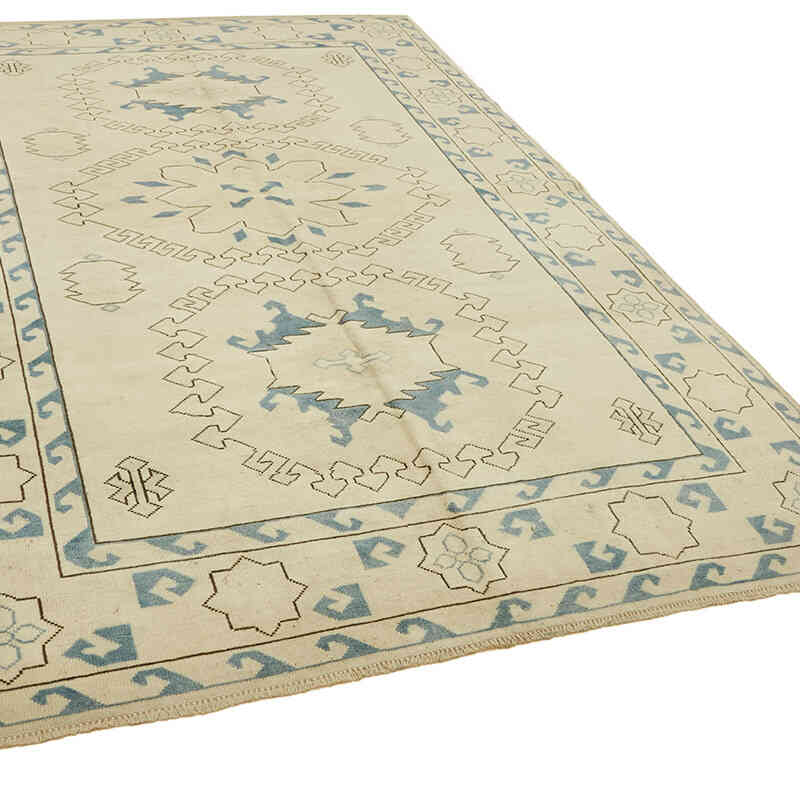 El Dokuma Vintage Halı - 203 cm x 312 cm - K0078688