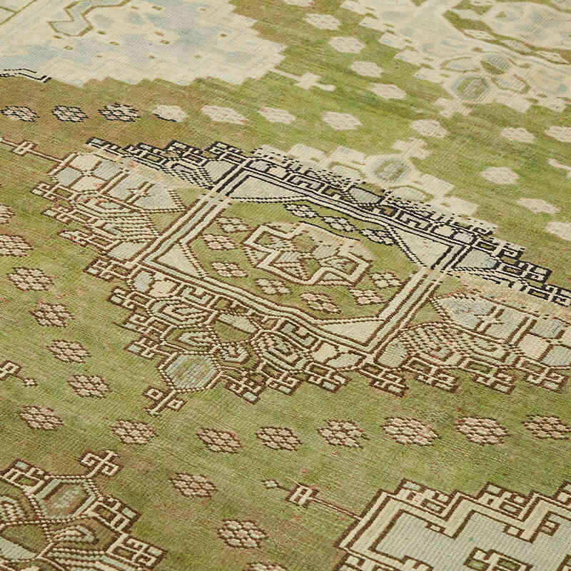 Vintage Turkish Hand-Knotted Rug - 6' 1" x 8' 11" (73" x 107") - K0078690