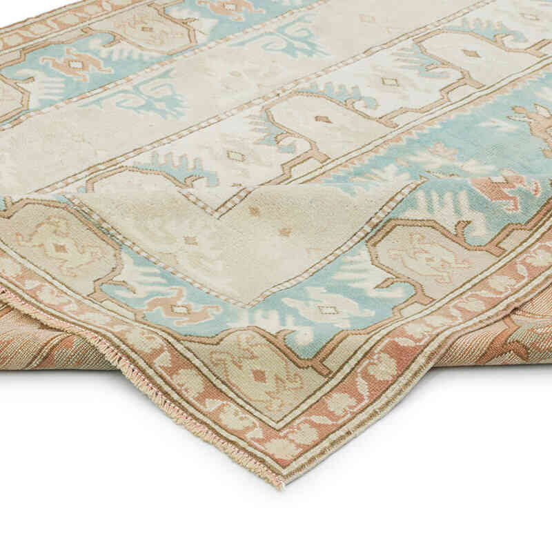 El Dokuma Vintage Halı - 165 cm x 218 cm - K0078696