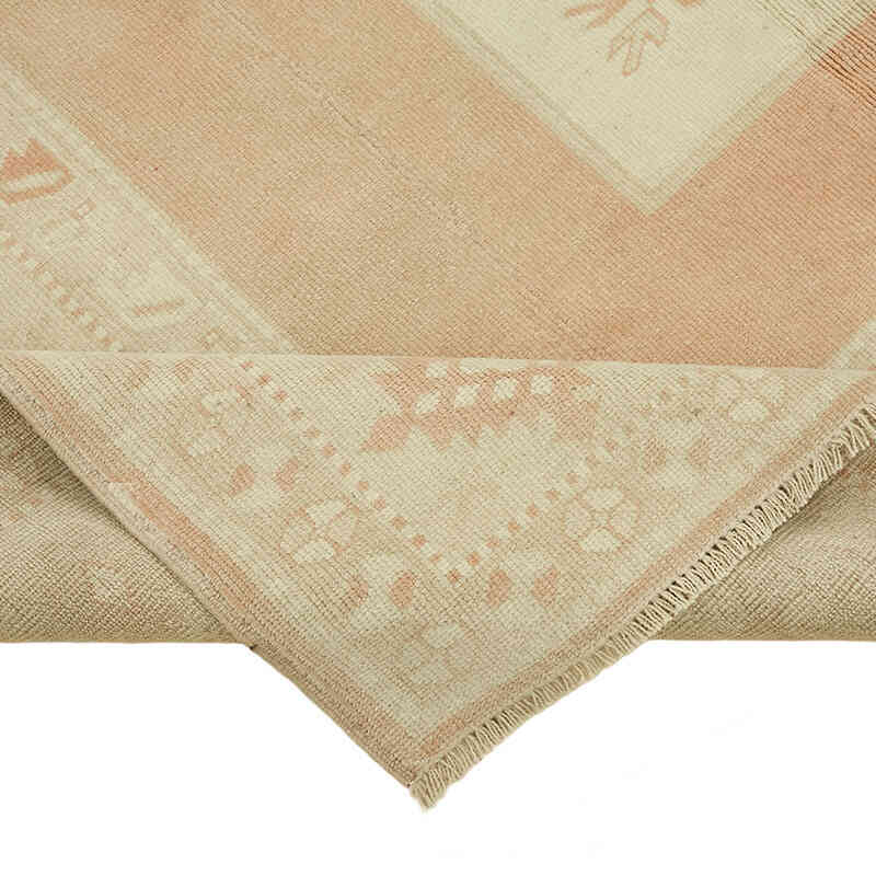 Vintage Turkish Hand-Knotted Rug - 6' 4" x 7' 3" (76" x 87") - K0078697