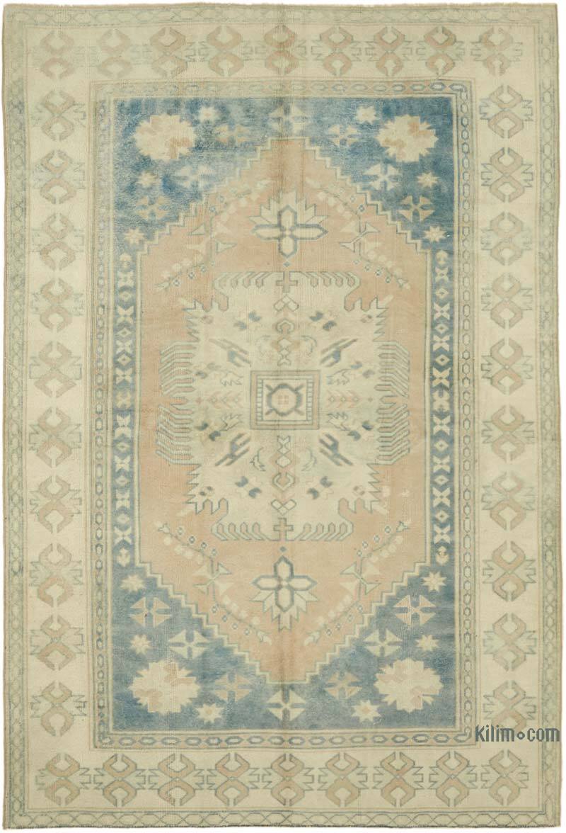 Alfombra Vintage Turca Anudada a Mano - 173 cm x 257 cm - K0078699