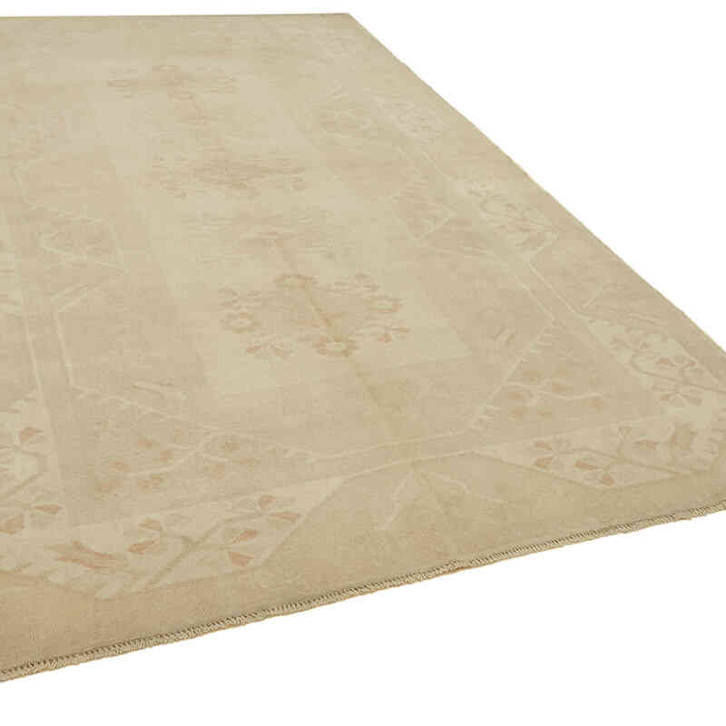 Alfombra Vintage Turca Anudada a Mano - 205 cm x 313 cm - K0078701