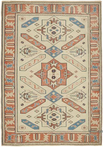 El Dokuma Vintage Halı - 127 cm x 188 cm