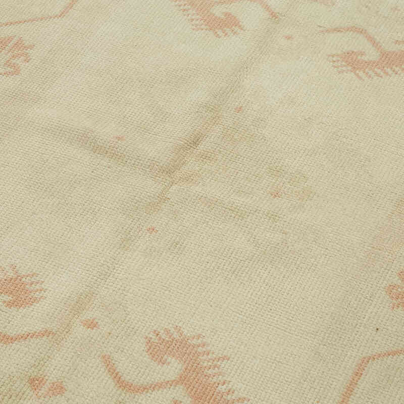 Alfombra Vintage Turca Anudada a Mano - 135 cm x 211 cm - K0078707