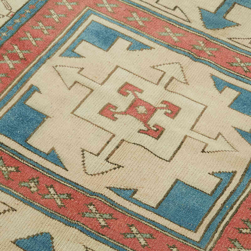 Vintage Turkish Hand-Knotted Rug - 4' 1" x 6' 10" (49" x 82") - K0078708