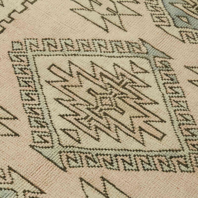 Alfombra Vintage Turca Anudada a Mano - 123 cm x 199 cm - K0078712
