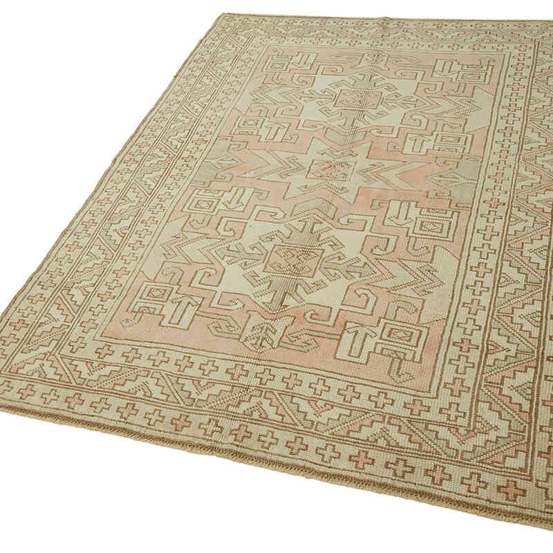 Vintage Turkish Hand-Knotted Rug - 4' 3" x 5' 10" (51" x 70") - K0078715