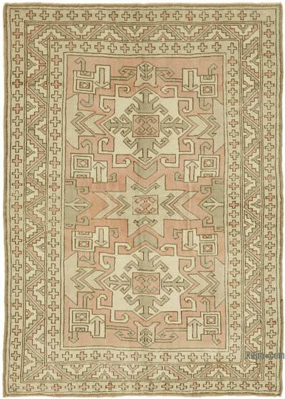 El Dokuma Vintage Halı - 129 cm x 177 cm