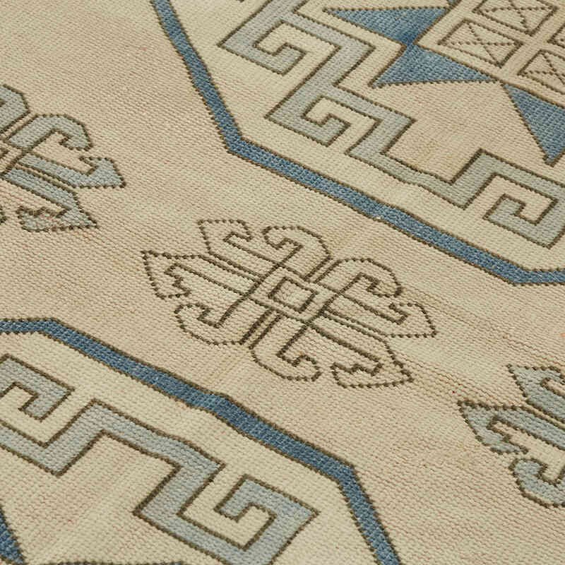 Alfombra Vintage Turca Anudada a Mano - 142 cm x 204 cm - K0078719