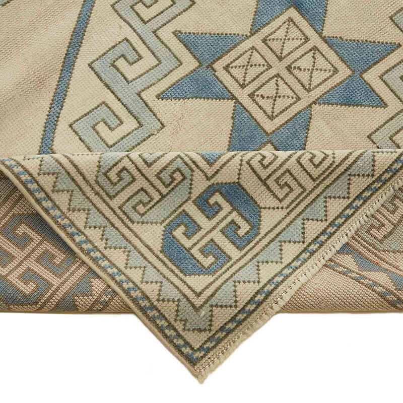 Alfombra Vintage Turca Anudada a Mano - 142 cm x 204 cm - K0078719