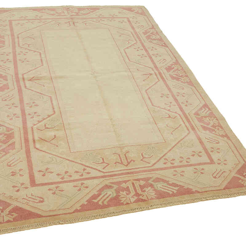 El Dokuma Vintage Halı - 140 cm x 200 cm - K0078724