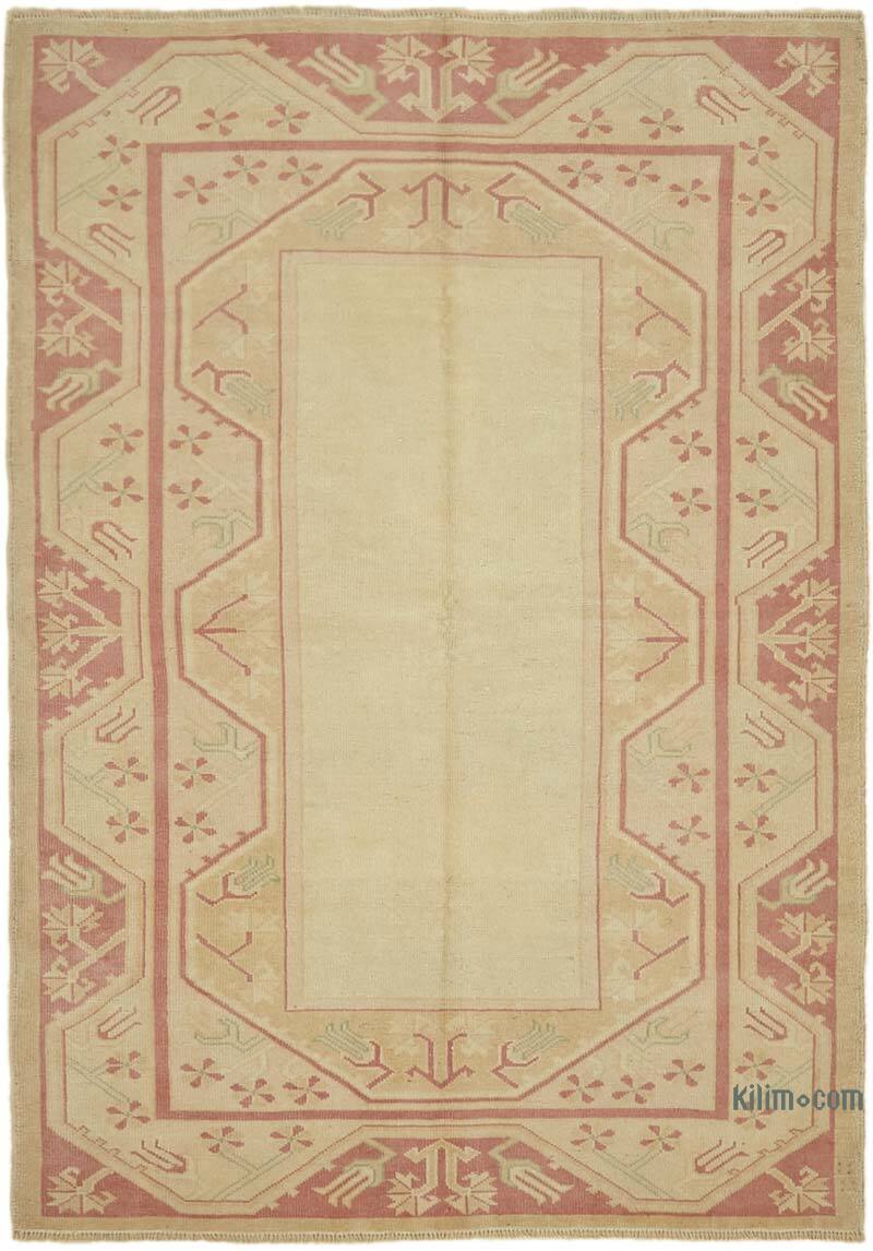El Dokuma Vintage Halı - 140 cm x 200 cm - K0078724