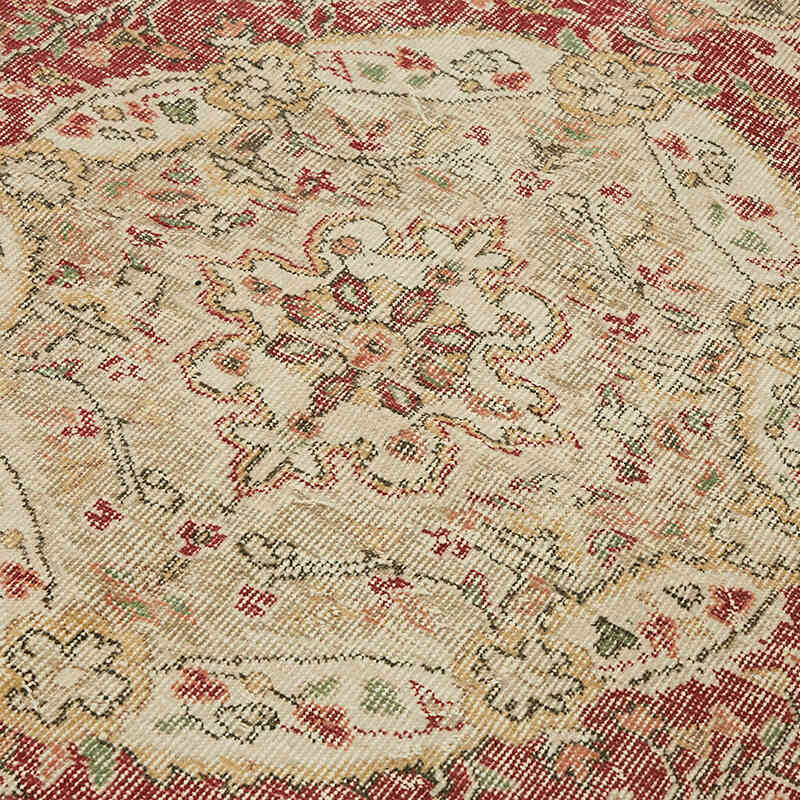 Alfombra Vintage Turca Anudada a Mano - 155 cm x 272 cm - K0078728