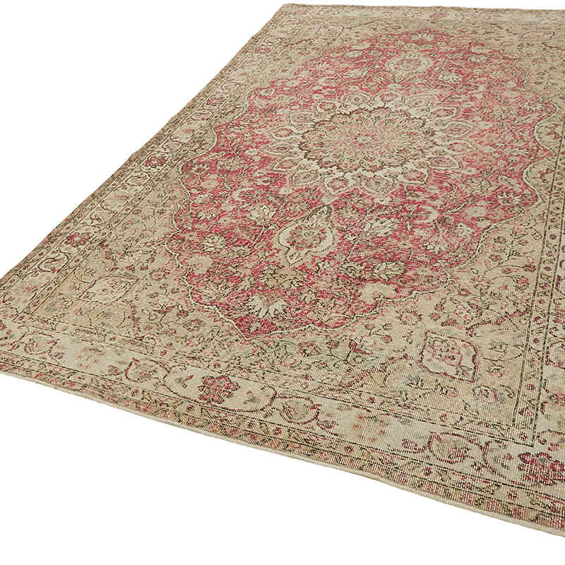 El Dokuma Vintage Halı - 195 cm x 303 cm - K0078730