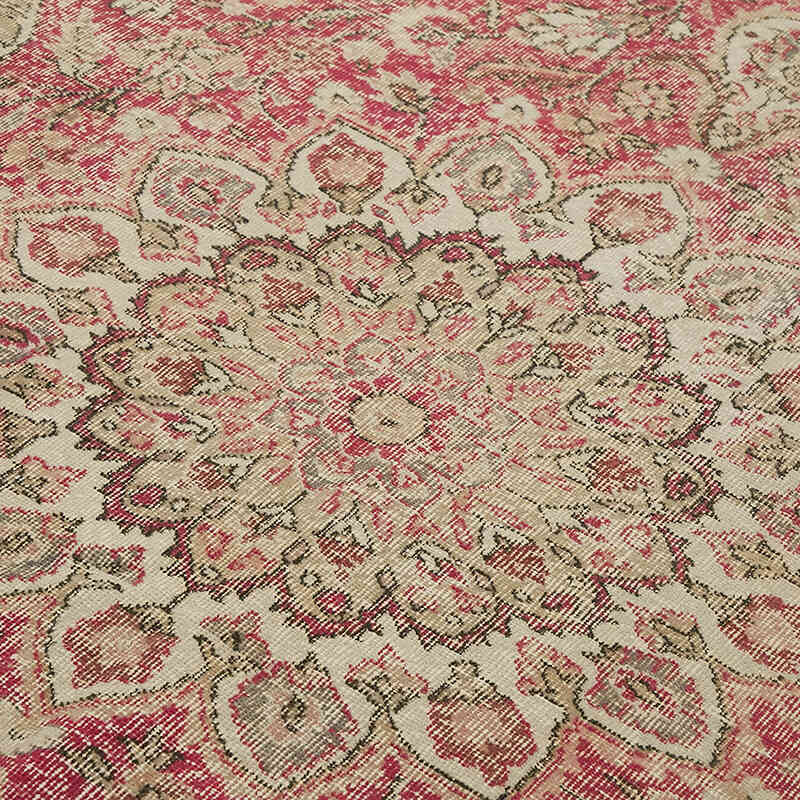 El Dokuma Vintage Halı - 195 cm x 303 cm - K0078730