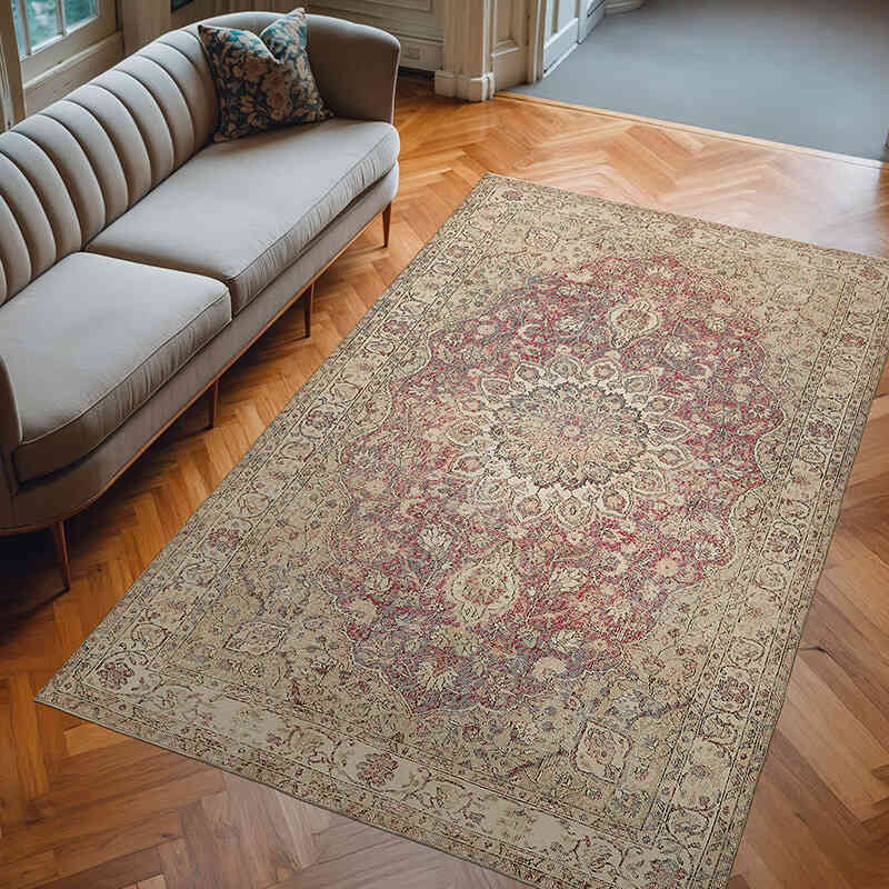 El Dokuma Vintage Halı - 195 cm x 303 cm - K0078730