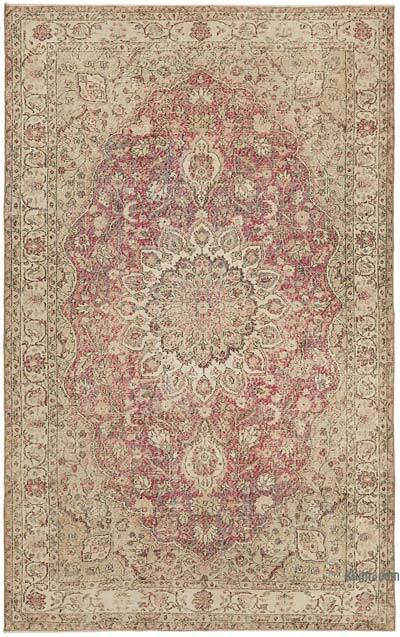 El Dokuma Vintage Halı - 195 cm x 303 cm