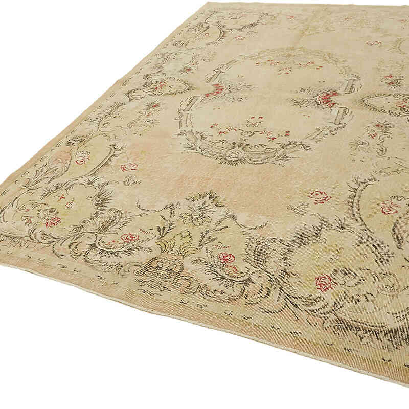 El Dokuma Vintage Halı - 208 cm x 309 cm - K0078732