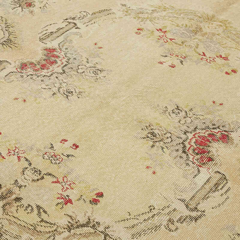 El Dokuma Vintage Halı - 208 cm x 309 cm - K0078732