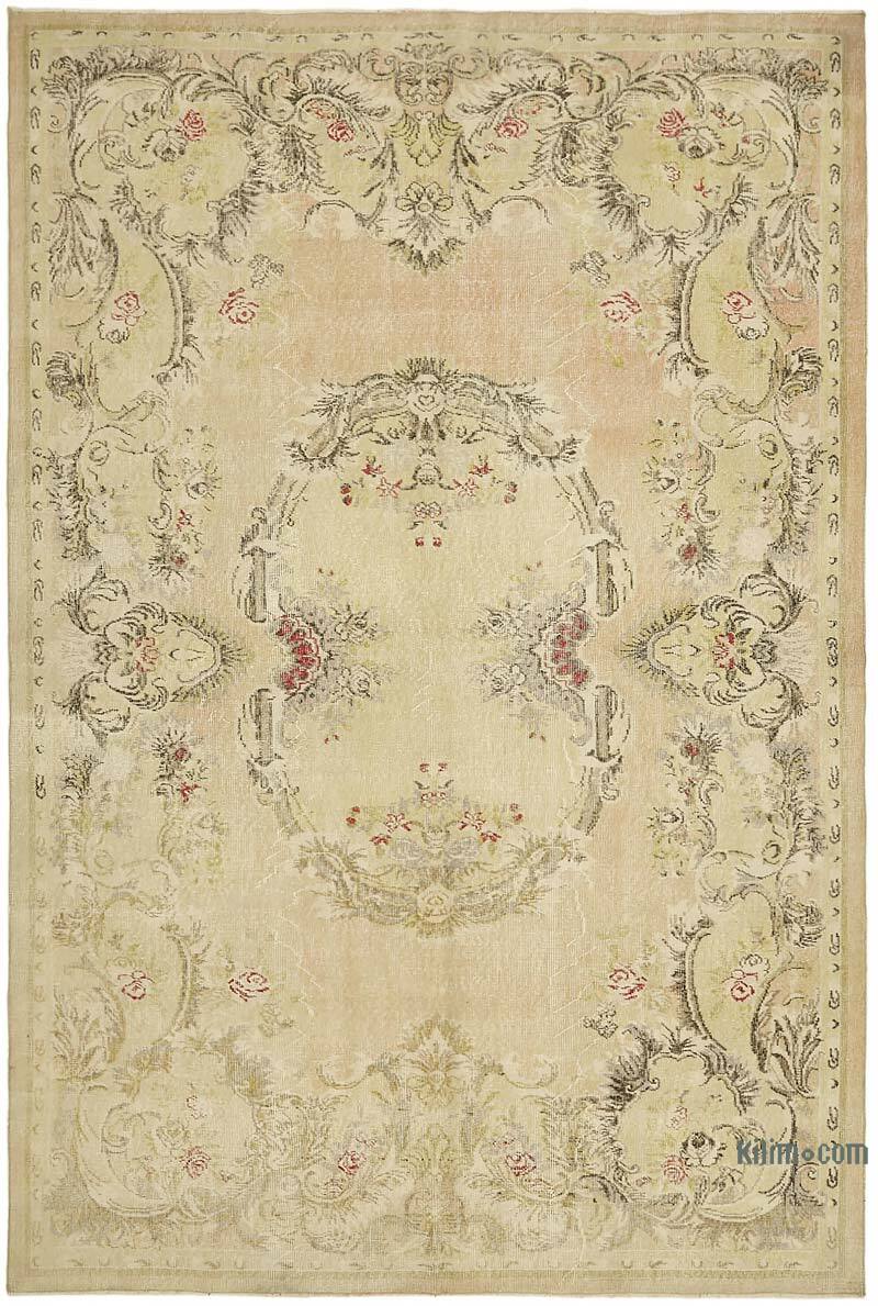 El Dokuma Vintage Halı - 208 cm x 309 cm - K0078732