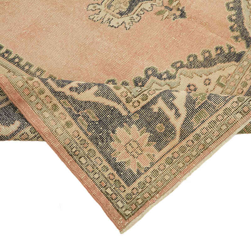 Vintage Turkish Hand-Knotted Rug - 6' 3" x 10' 4" (75" x 124") - K0078736