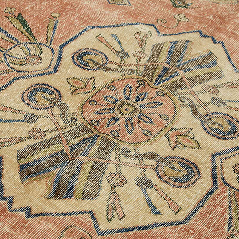 Alfombra Vintage Turca Anudada a Mano - 200 cm x 303 cm - K0078737