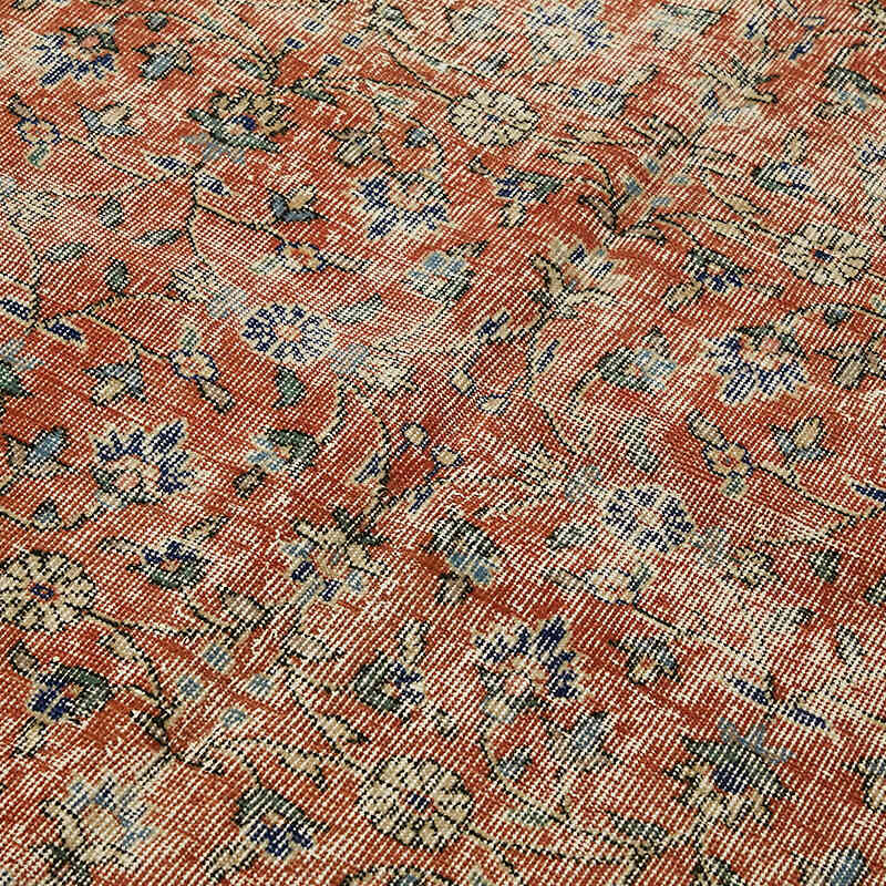 Vintage Turkish Hand-Knotted Rug - 4' 11" x 8' 7" (59" x 103") - K0078739