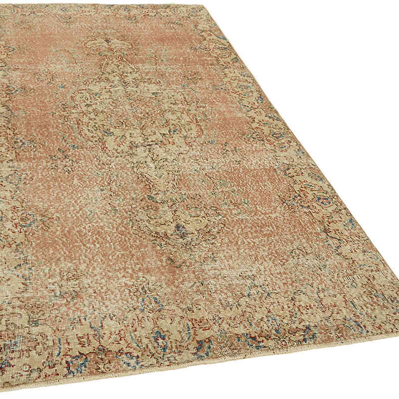 Vintage Turkish Hand-Knotted Rug - 4' 11" x 8' 4" (59" x 100") - K0078740