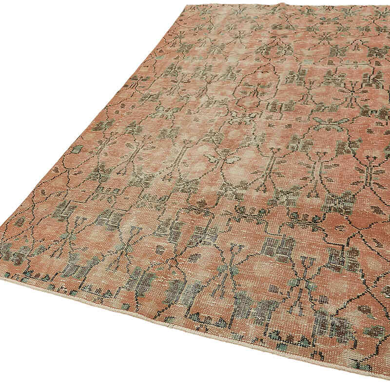 Vintage Turkish Hand-Knotted Rug - 4' 11" x 8' 4" (59" x 100") - K0078744