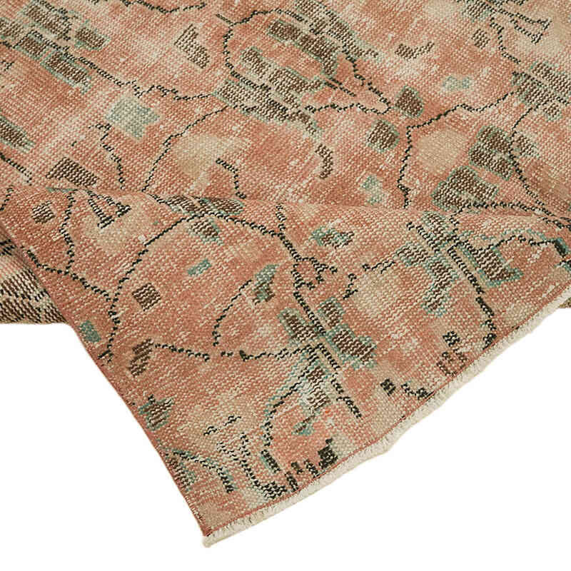 Vintage Turkish Hand-Knotted Rug - 4' 11" x 8' 4" (59" x 100") - K0078744