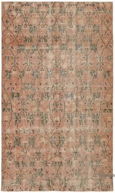 Vintage Turkish Hand-Knotted Rug - 4' 11" x 8' 4" (59" x 100")