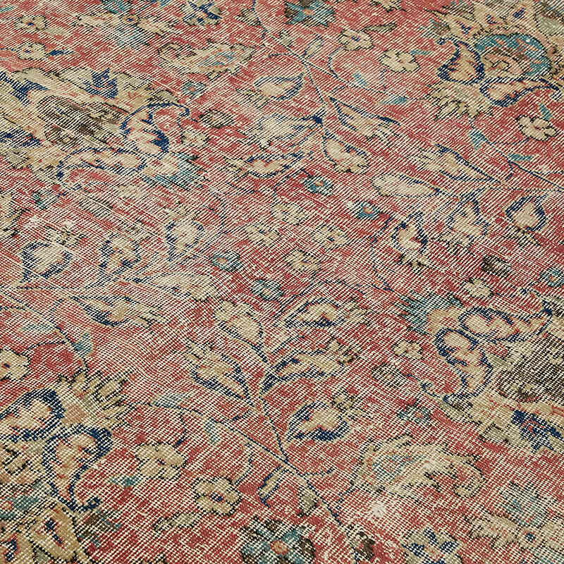 Vintage Turkish Hand-Knotted Rug - 6' 8" x 9' 9" (80" x 117") - K0078746