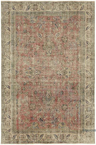 El Dokuma Vintage Halı - 204 cm x 298 cm