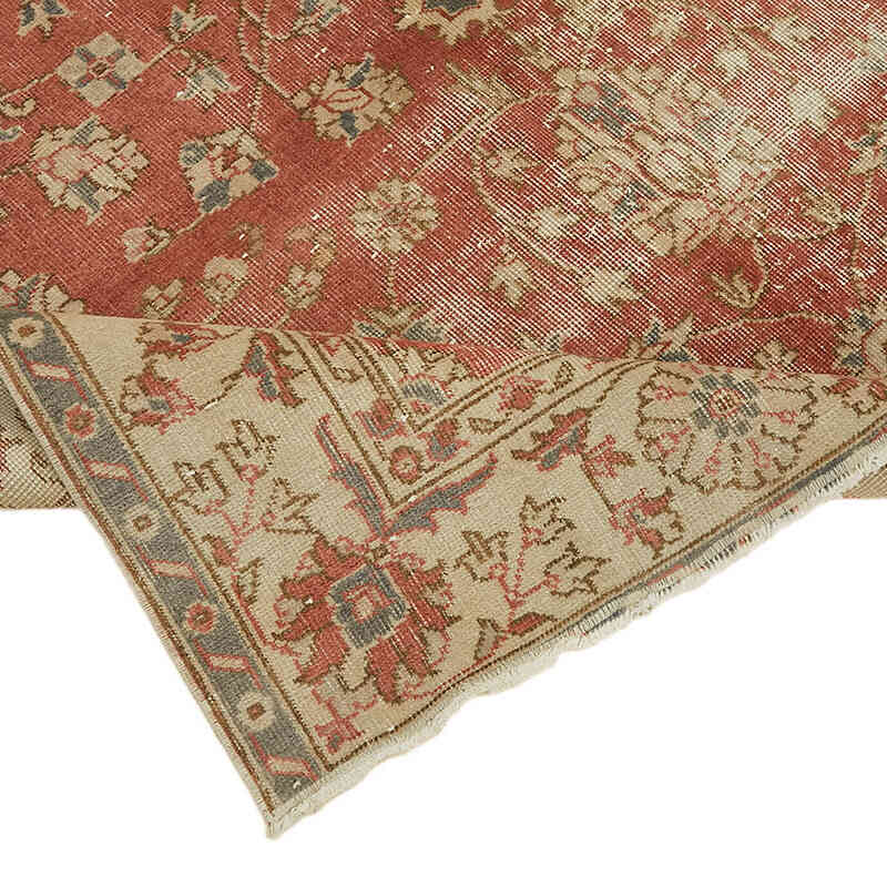 Vintage Turkish Hand-Knotted Rug - 4' 10" x 7' 9" (58" x 93") - K0078747