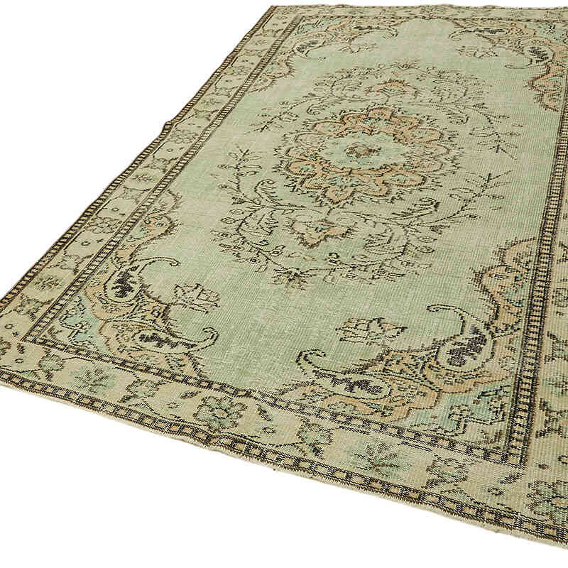 Alfombra Vintage Turca Anudada a Mano - 171 cm x 280 cm - K0078750