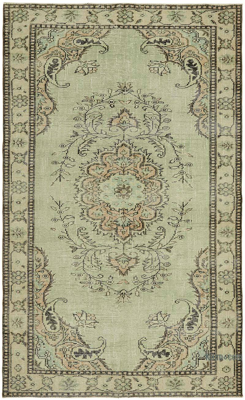 Alfombra Vintage Turca Anudada a Mano - 171 cm x 280 cm - K0078750