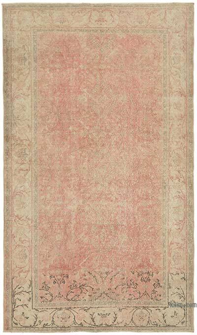 Alfombra Vintage Turca Anudada a Mano - 148 cm x 253 cm