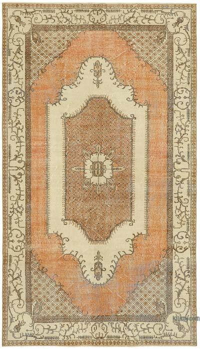 El Dokuma Vintage Halı - 166 cm x 285 cm
