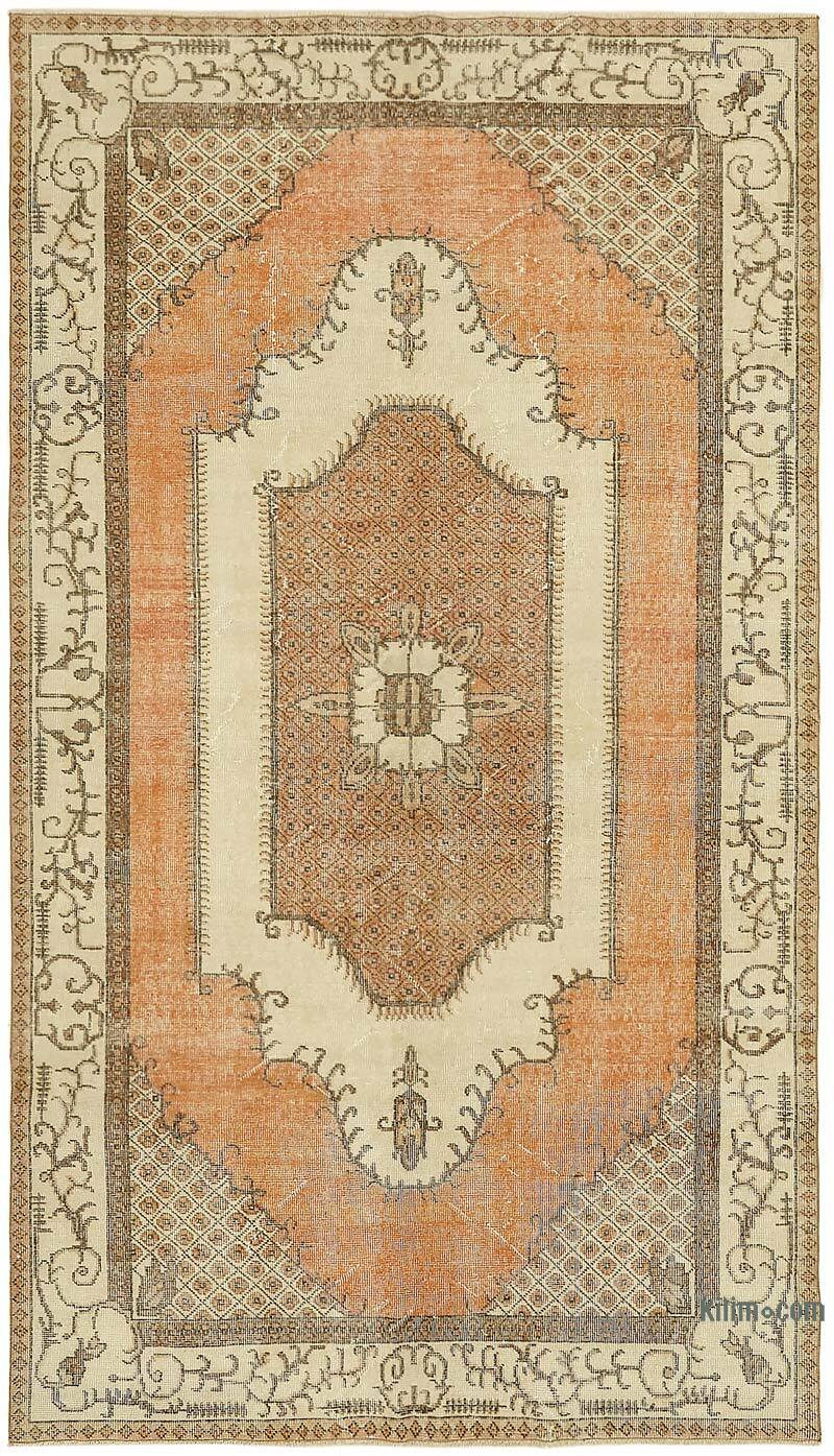El Dokuma Vintage Halı - 166 cm x 285 cm - K0078757