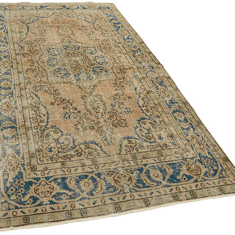 El Dokuma Vintage Halı - 155 cm x 280 cm - K0078760