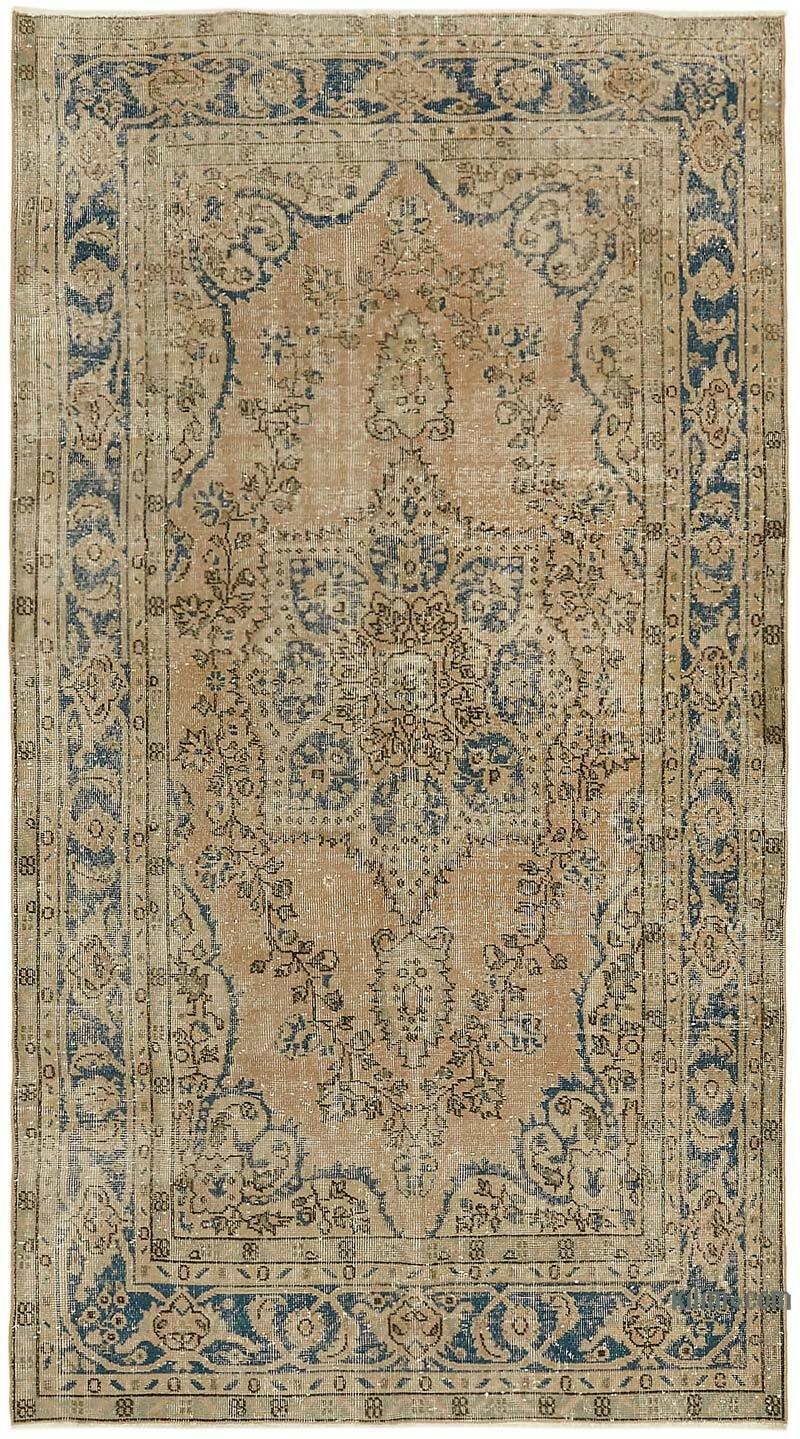 El Dokuma Vintage Halı - 155 cm x 280 cm - K0078760